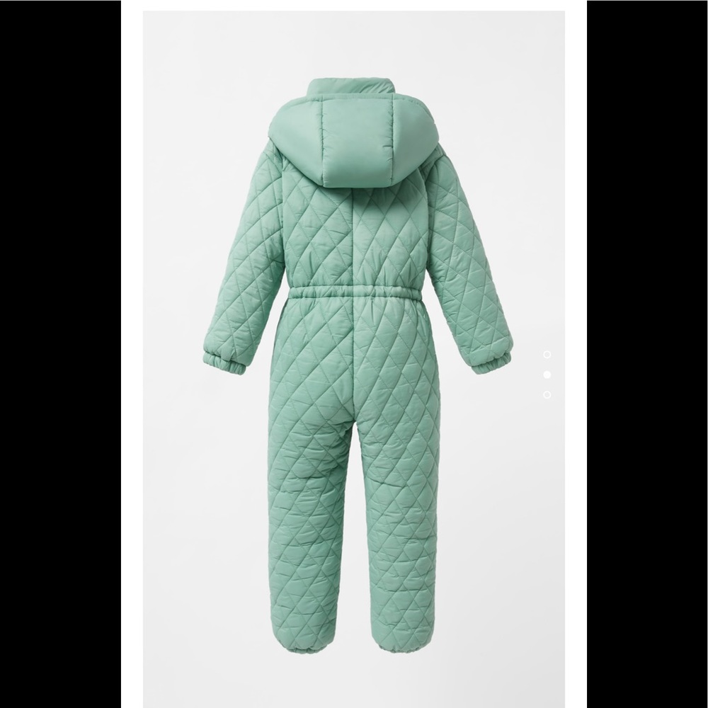 ZARA Quilted Snow suit Snowsuit Jumpsuit - Picture 8 of 9